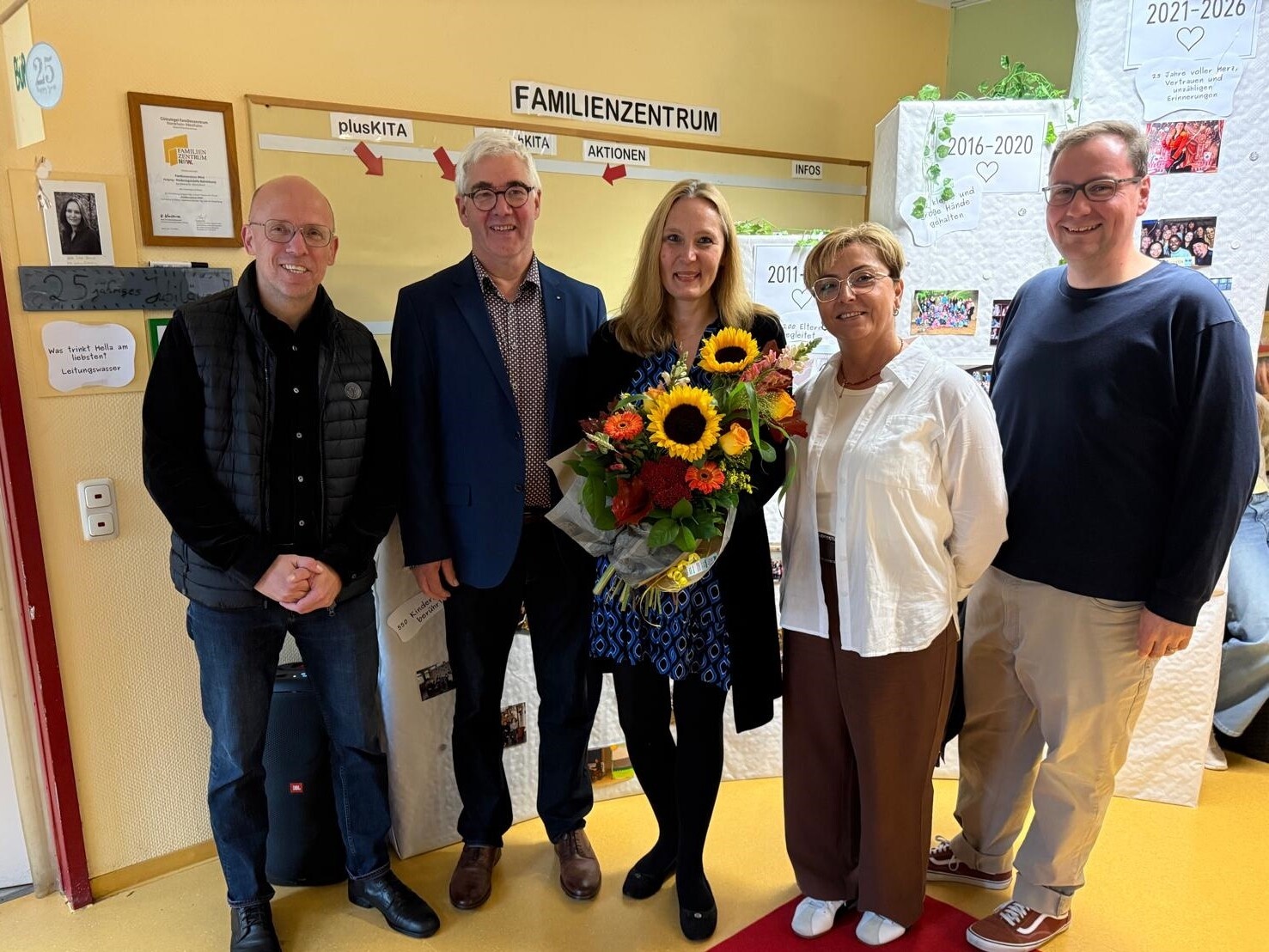 Kita feiert Dienstjubiläum ihrer Leitung