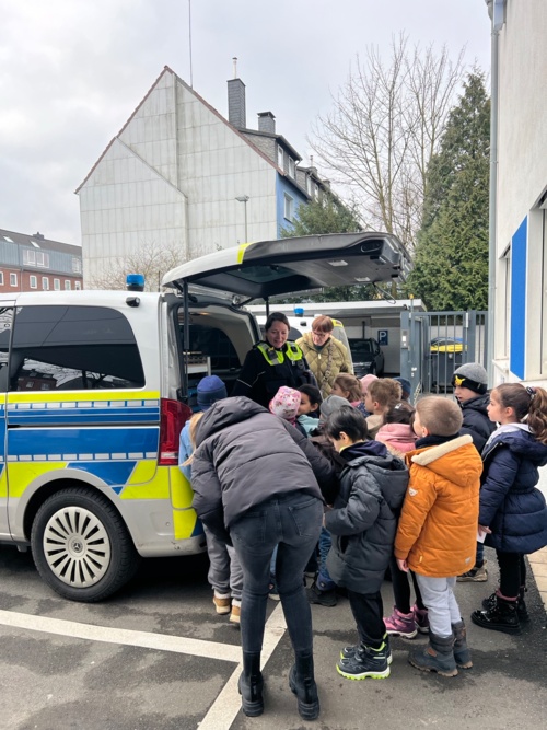 Ausflug zu der Polizei!