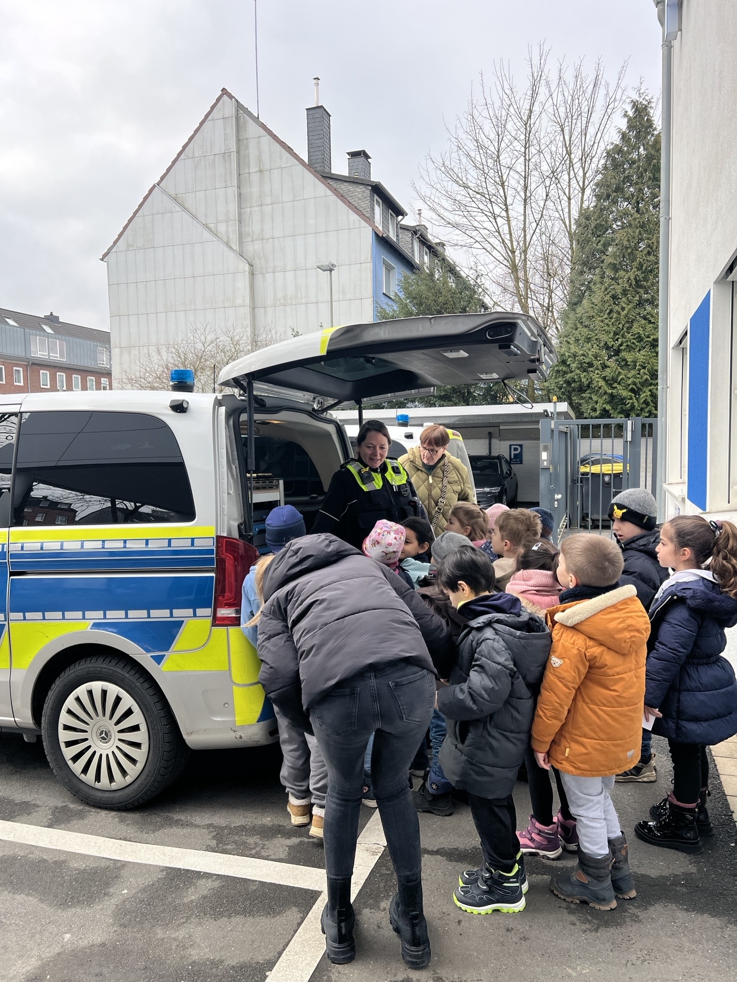Ausflug zu der Polizei!